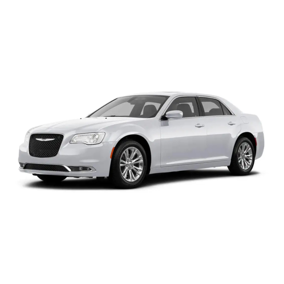 Chrysler 300 2018 User Manual