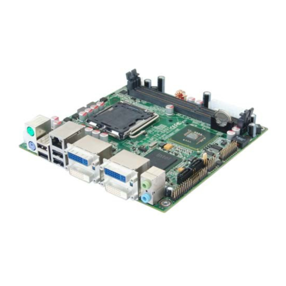 User Manuals: Norco MITX-6891 G45 Mini-ITX Motherboard