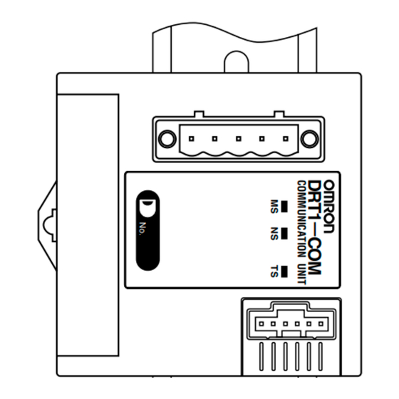 Omron DRT1-COM Instruction Manual