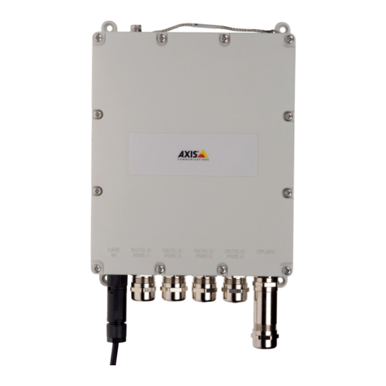 Axis T8504-E Installation Manual