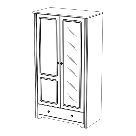 Home affaire Hugo 880013 Assembly Instructions Manual