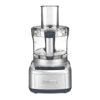 Cuisinart FP-8SV Instruction Booklet