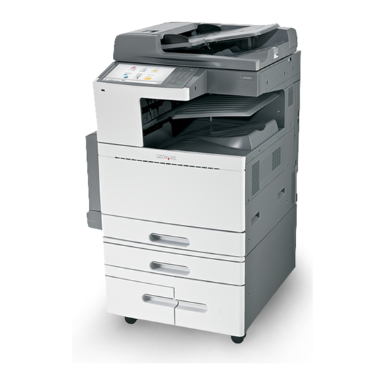 Lexmark x954dhe 4 User Manual
