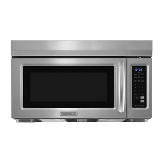 KitchenAid KHMS1850SWH1 User Instructions