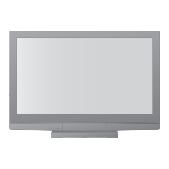 Panasonic Viera TH-37PV8P Operating Instructions Manual