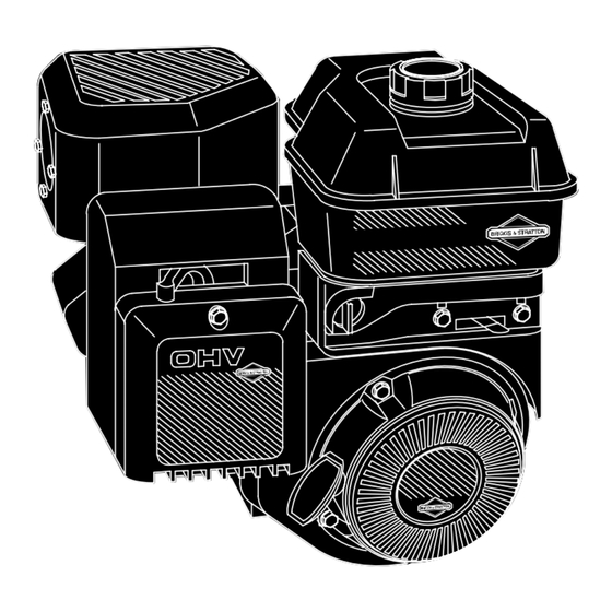 Briggs & Stratton 110000 Operating And Maintenance Instructions Manual