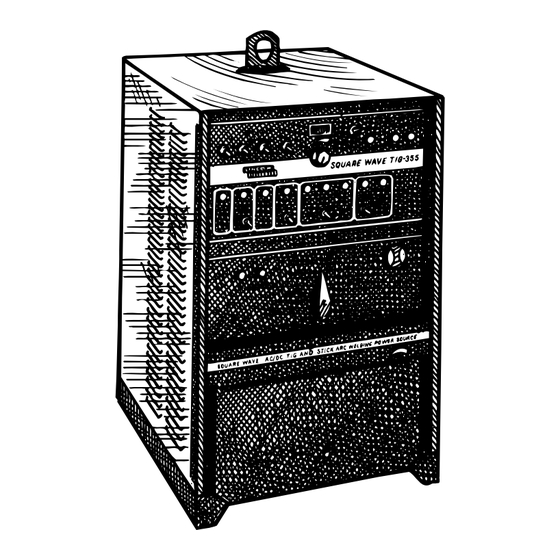 Lincoln Electric SQUARE WAVE IM467-B Operator's Manual