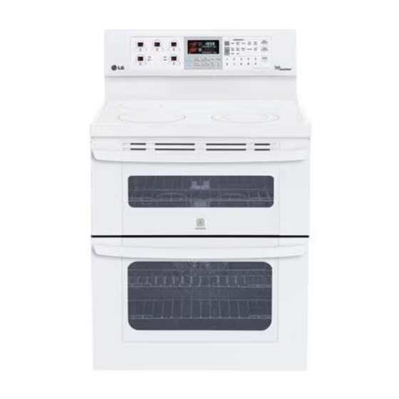 LG LDE3037SB Owner's Manual