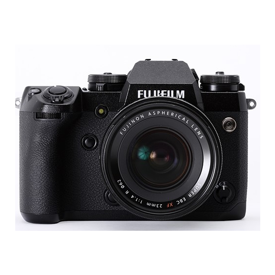FujiFilm X-H1 New Features Manual