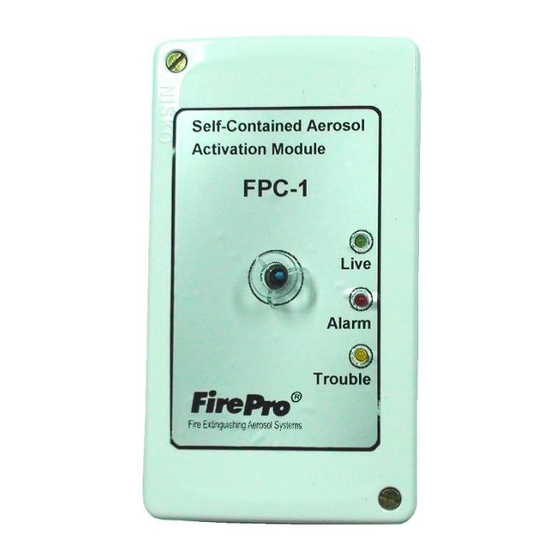 FirePro FPC-1 Technical Manual