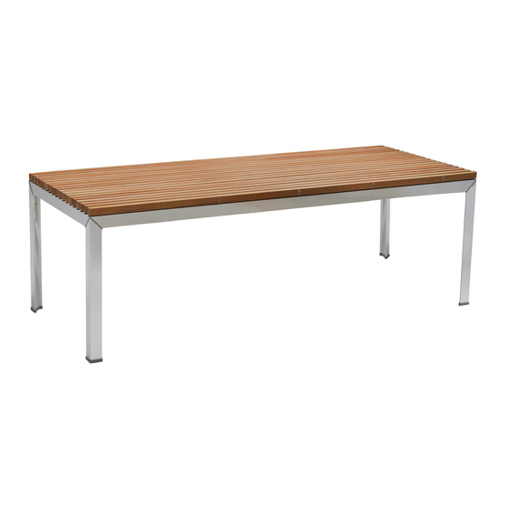 Extremis EXTEMPORE TABLE Assembly Instructions, How To Use, Useful Tips For Keeping Your Tool For Togetherness In Shape