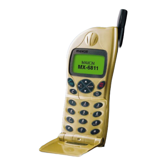 Maxon MX-6810 Quick Manual