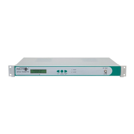 Polytron OT 104 DFB Operating Manual