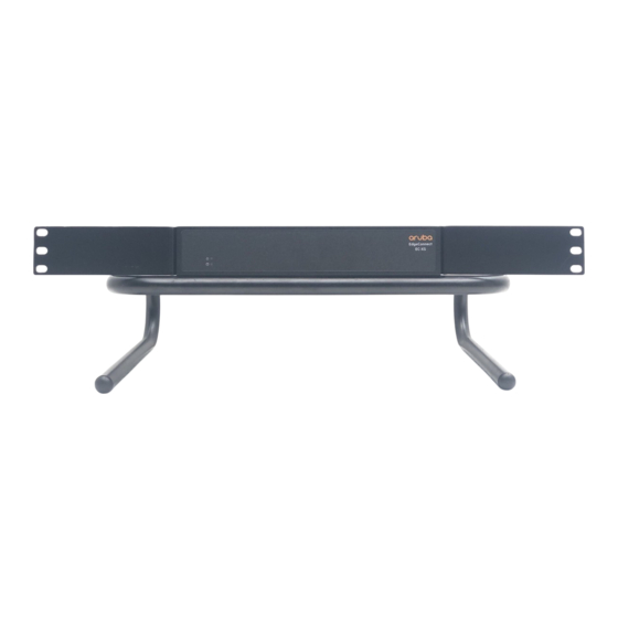 HP Aruba EdgeConnect Extra-Small Chassis Quick Start Manual