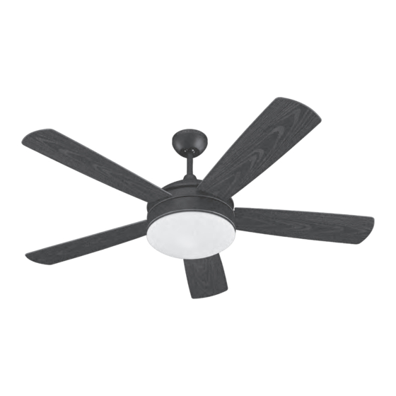 Monte Carlo Fan Company 5HDR52D Series Quick Start Manual