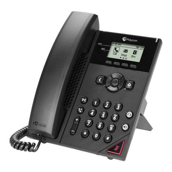 Polycom Poly VVX150 User Manual