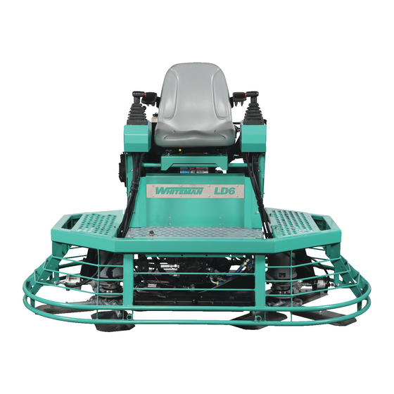 MULTIQUIP Whiteman LD6SL Operation Manual