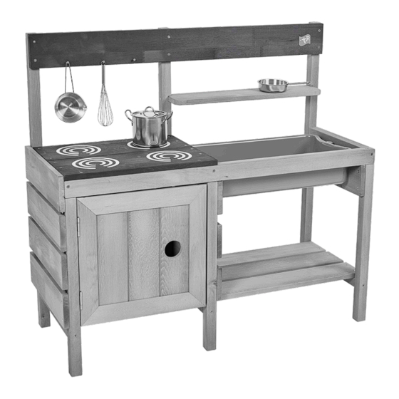 TP Toys Junior Chef Mud Kitchen Instructions For Assembly, Maintenance And Safe Use