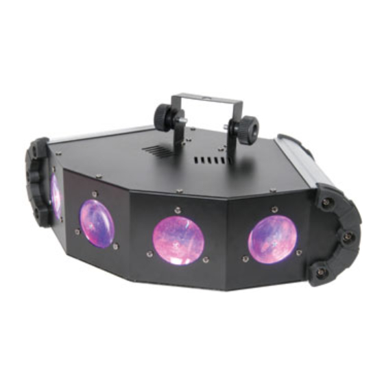 Skytec Helios DMX LED 4 Flower 192 Manuals