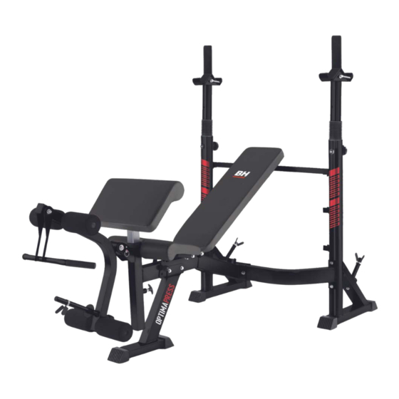 BH FITNESS G330B Instructions For Assembly And Use