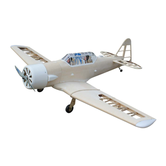 SG Models Master Scale kit Edition AT-6 Texan 63" 10-15cc Assembly Manual