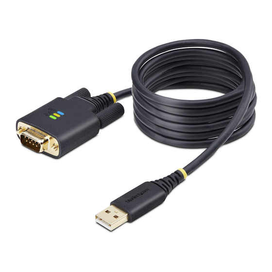 StarTech.com 1P6FFC-USB-SERIAL Quick Start Manual