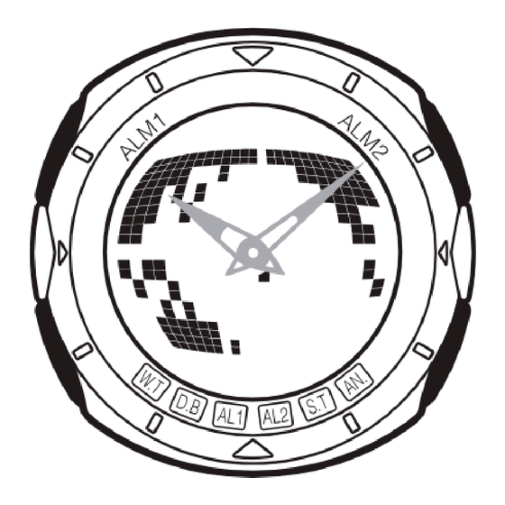 Casio MONTRE DATA-BANK Manual