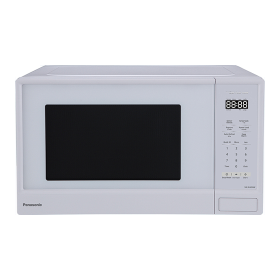 Panasonic NN-SU65QW Owner's Manual