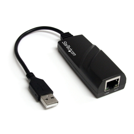 StarTech.com USB21000S2 User Manual