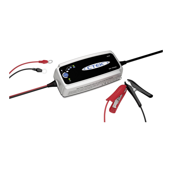 CTEK MULTI XS 7000 User Manual
