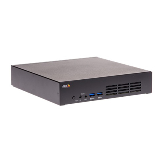 Axis C7050 Installation Manual