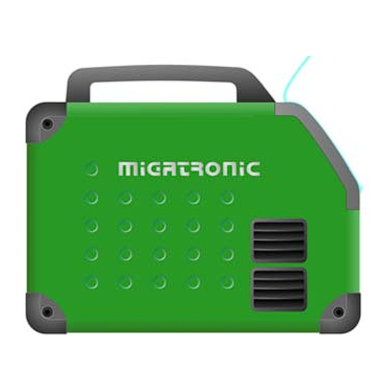 Migatronic ZETA 40 Instruction Manual