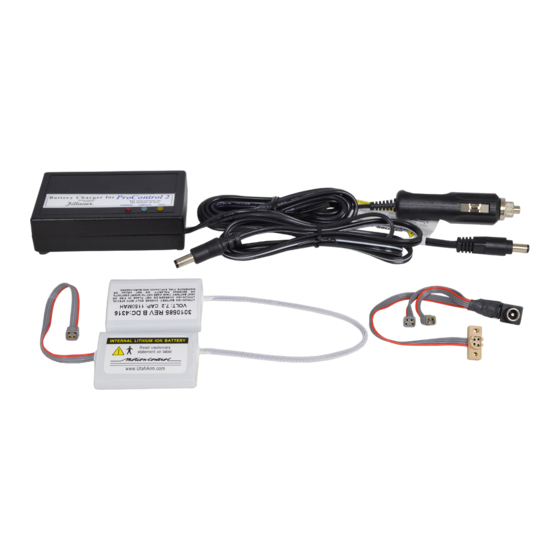 Fillauer Motion Control Internal Li-Ion Battery Set User Manual