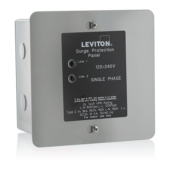 Leviton 51120-1 Quick Start Manual