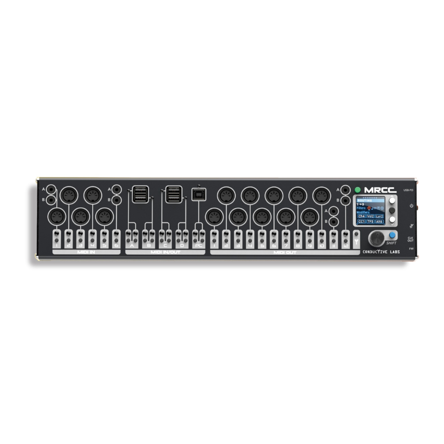 Conductive Labs MRCC User Manual