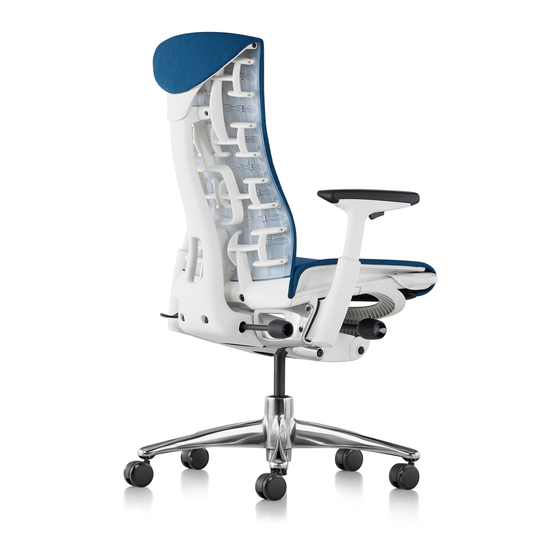 HermanMiller Embody 100210688 Manual
