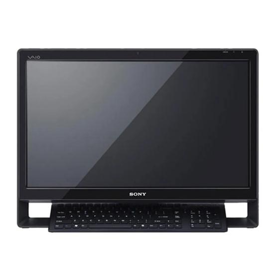 Sony Vaio VPCL11 Series Manuals