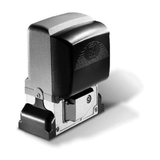 User Manuals: CAME 119BU50EN Garage Door Opener