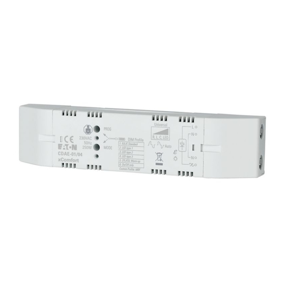 Eaton CDAE-01/04 Installation