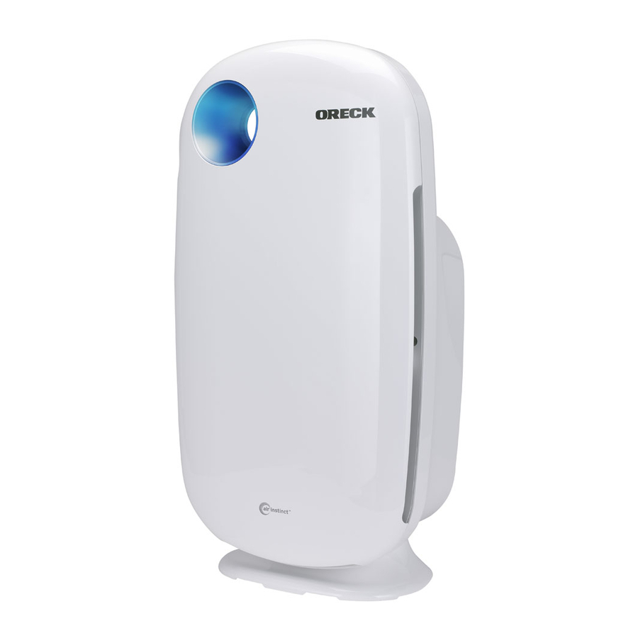 Oreck AirInstinct AIR109 - Air Purifier Manual