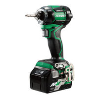 Hikoki WH 36DC Handling Instructions Manual