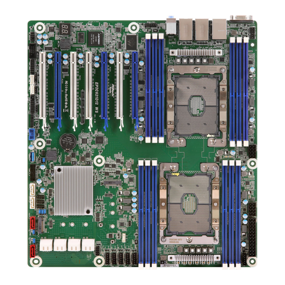 ASROCK Rack EP2C621D12 WS Quick Installation Manual