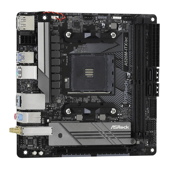 ASROCK A520M-ITX/ac User Manual