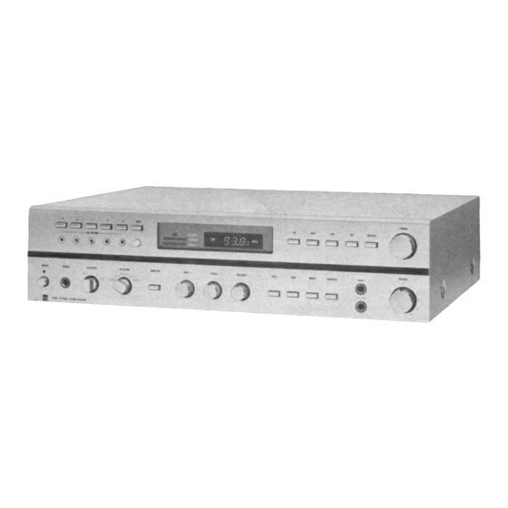 Dual CR 1730 Service Manual