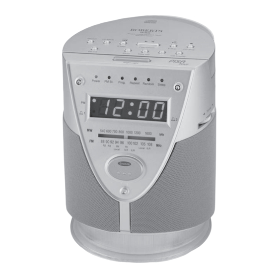 Roberts PISA Four CR9936 Manual