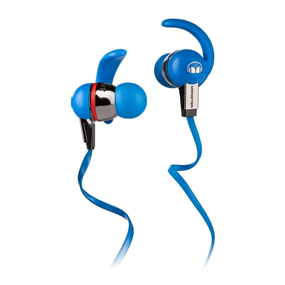 Monster iSport User Manual & Warranty Information