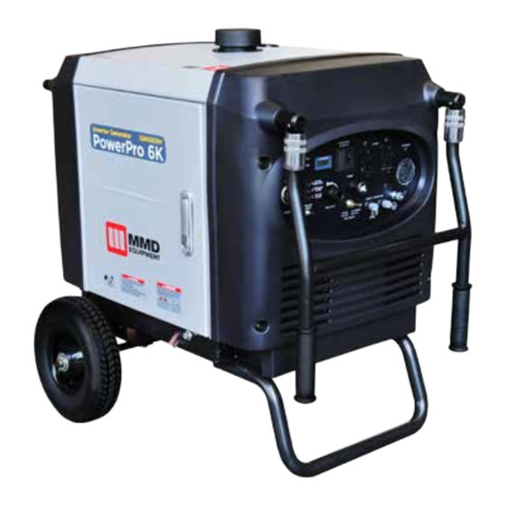 MMD Equipment PowerPro IGR6000H Owner's Manual