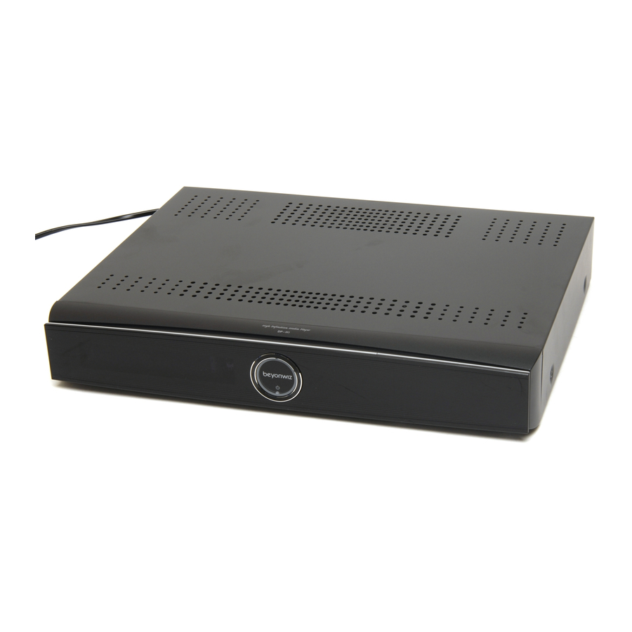 Beyonwiz DP-H1 User Manual