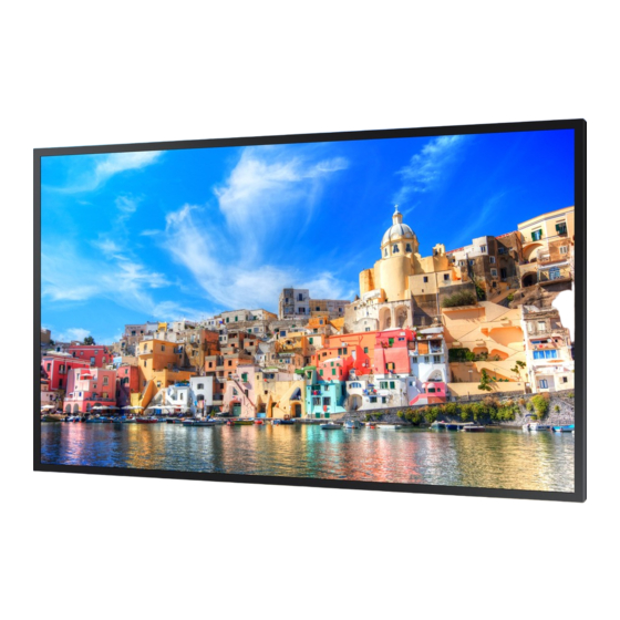 Samsung OM75R Installation Manual