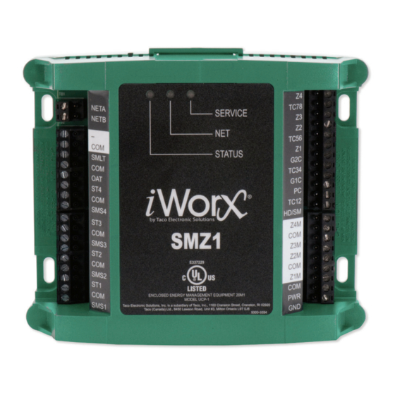 Taco iWorx SMZ1 Application Manual